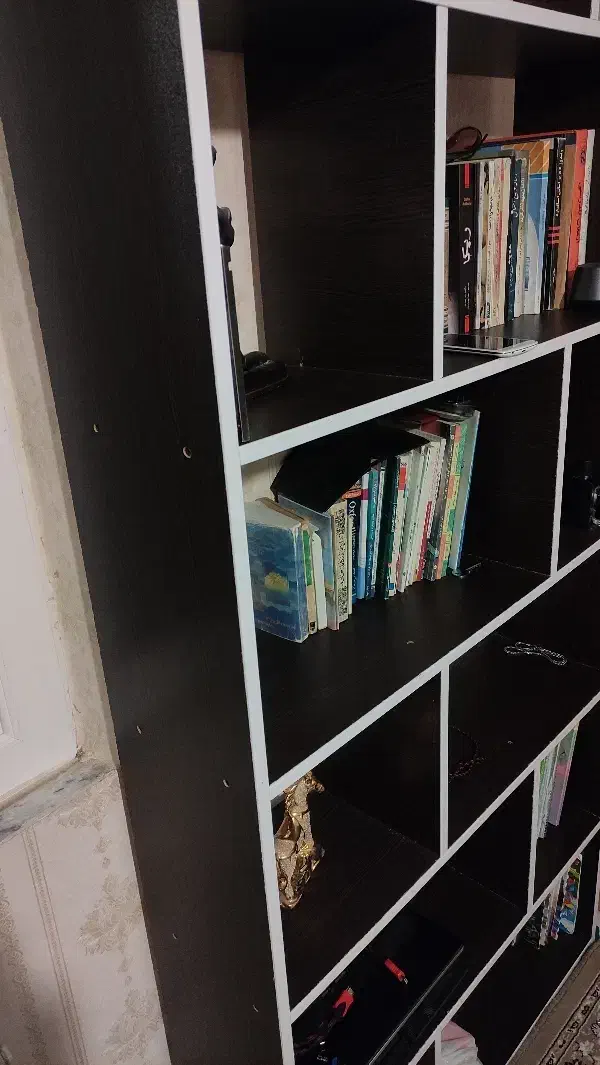 کتابخانه mdf|کتابخانه، شلف، قفسههای دیواری|سنندج, |دیوار