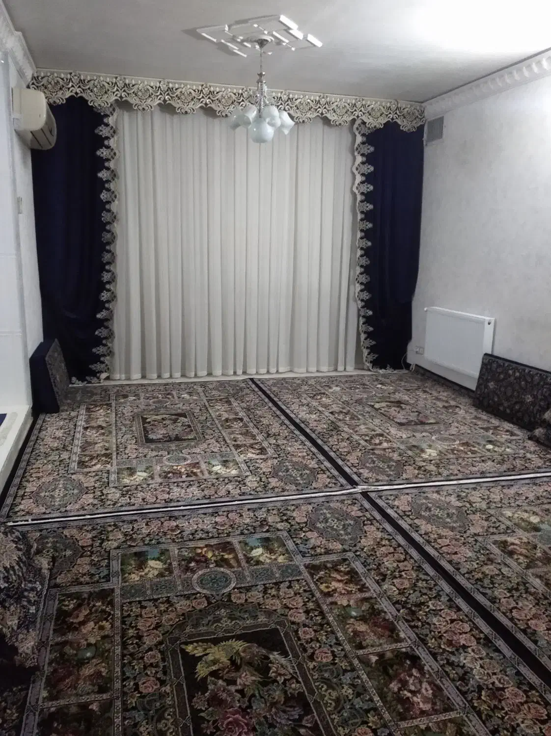 شال پرده دو عدد|پرده، رانر، رومیزی|خرم‌آباد, |دیوار