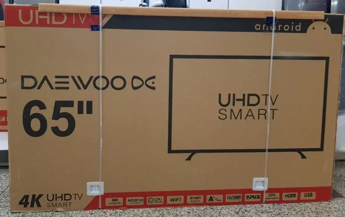 ال.ای.دی دوو ۵۵ اینچ هوشمندفورکی|تلویزیون و پروژکتور|تاکستان, |دیوار