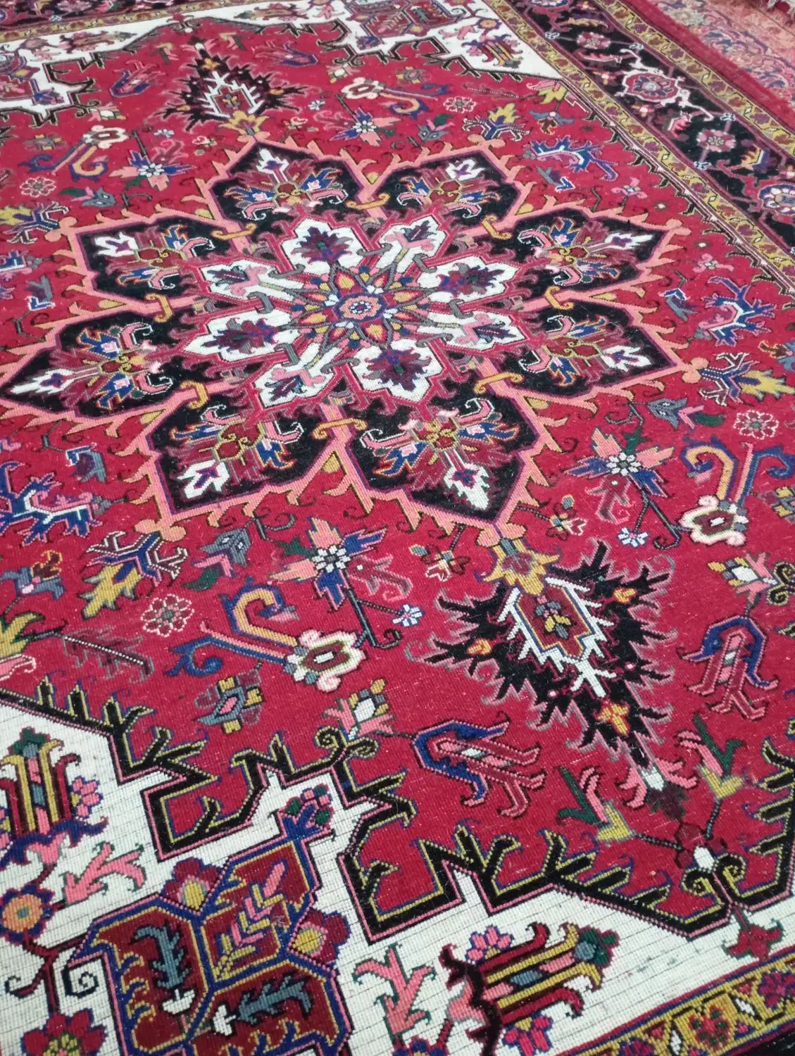 فرش هریس تاجری|فرش|ایلخچی, |دیوار