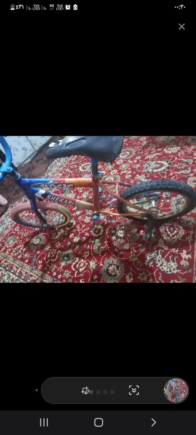 دو. چرخه 16سالم نو و گوشی نوکیاو سامسونگ|دوچرخه، اسکیت، اسکوتر|زابل, |دیوار
