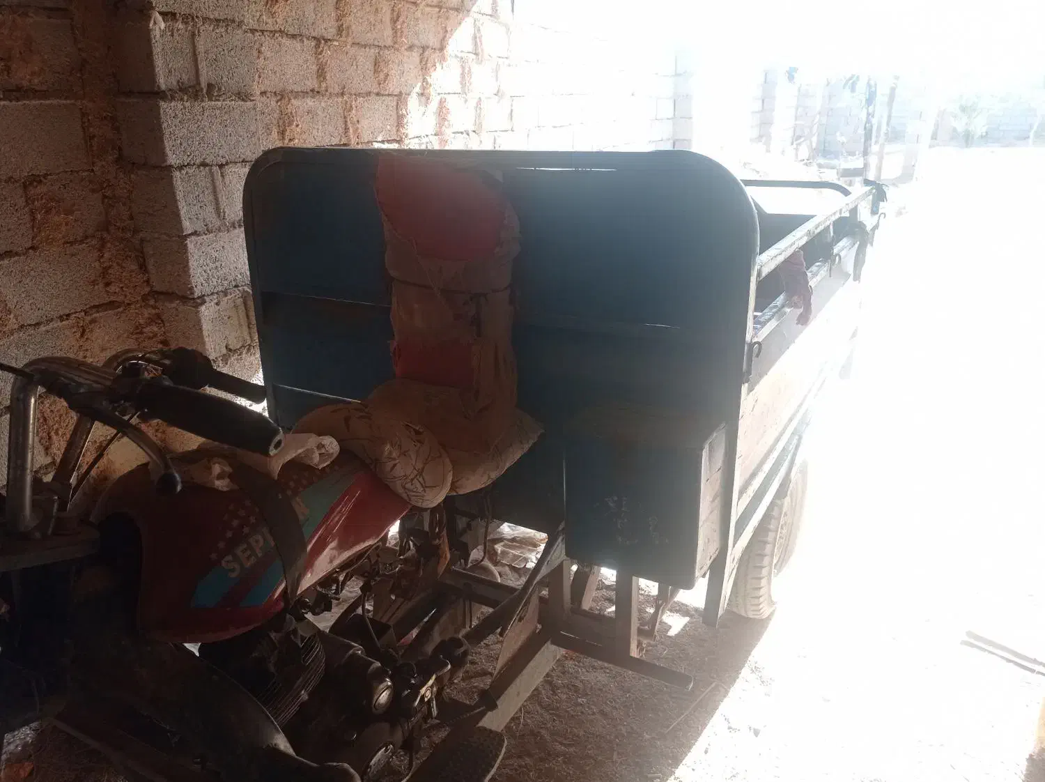 موتور سه چرخ مدل 88دارای سند|موتورسیکلت|خواف, |دیوار