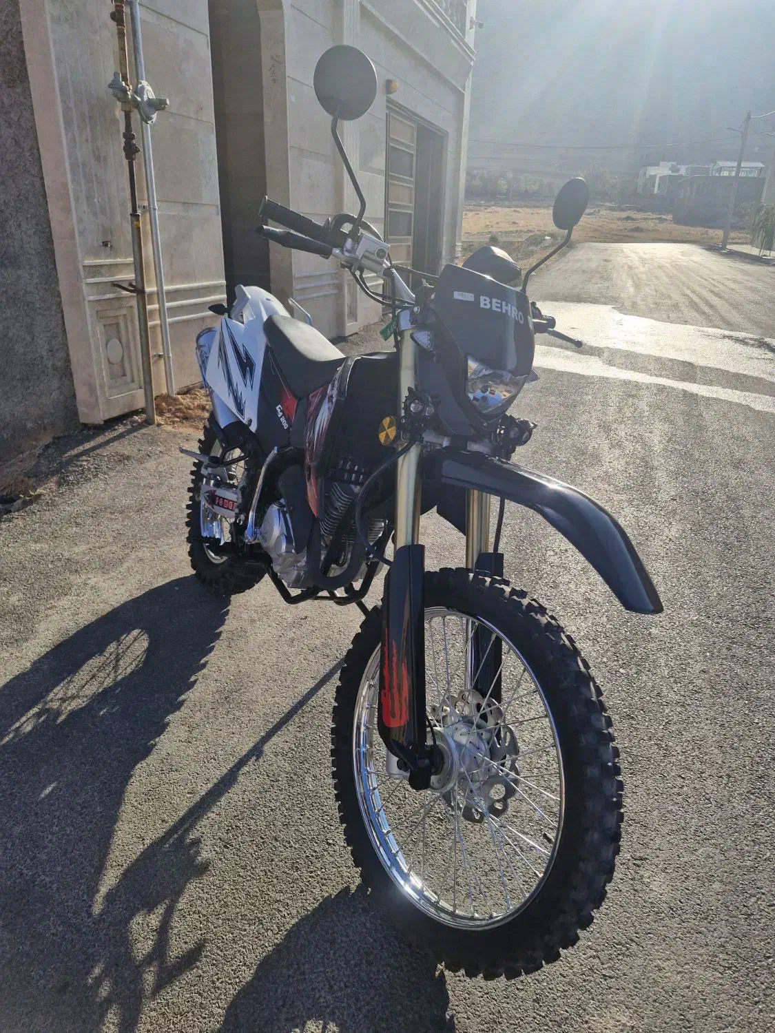 موتور تریل بهرو 200|موتورسیکلت|شازند, |دیوار