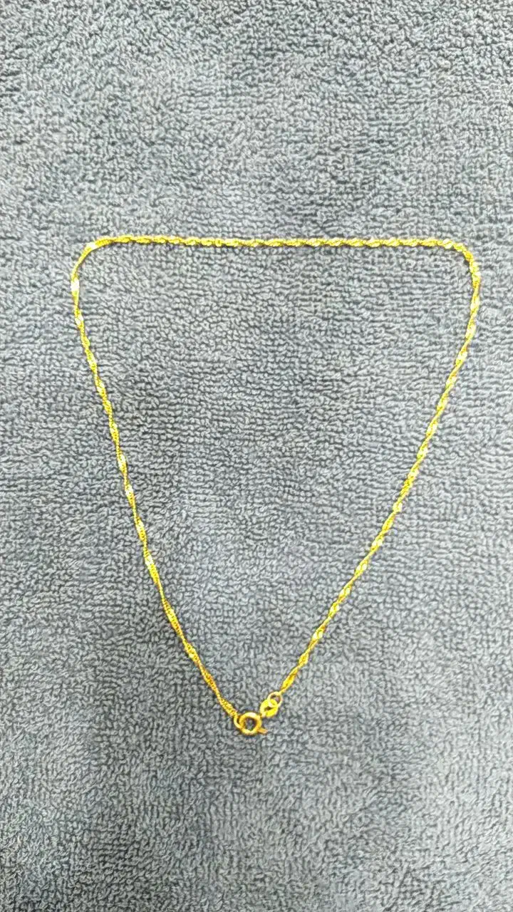 زنجیر 18عیار طلا|جواهرات|شوشتر, |دیوار