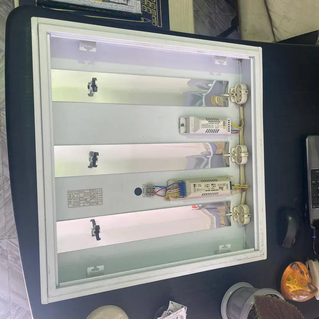 چراغ 60*60 توکار با دو ترانس|لامپ و چراغ|جلفا, |دیوار