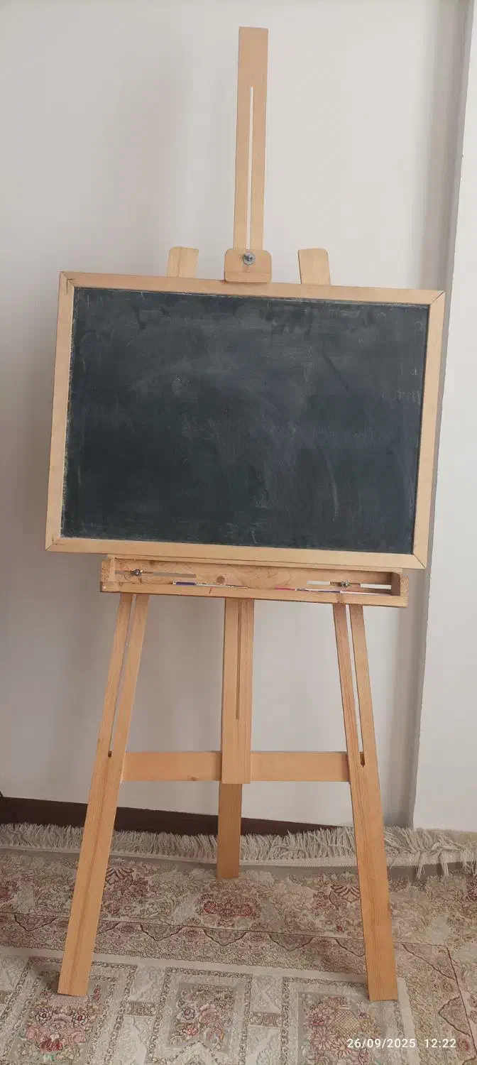 تخته وایت بردوتخته سیاه بهمراه پایه چوبی|لوازم التحریر|پاکدشت, پاکدشت (مامازند)|دیوار