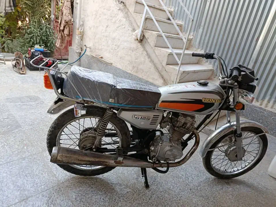 موتور سیکلت ۱۲۵شباب مدل93|موتورسیکلت|جیرفت, |دیوار