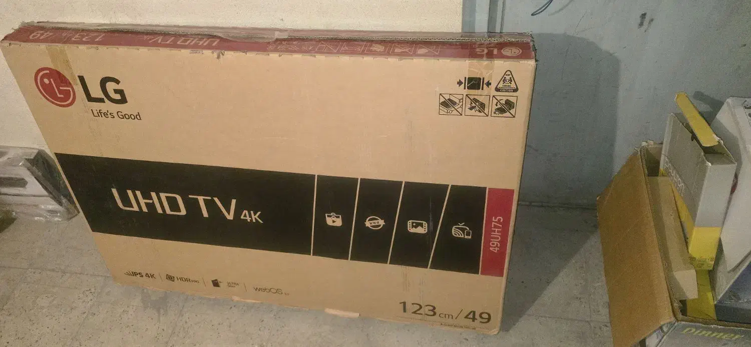 تلویزیون ال جی صفحه نمایش شکسته|تلویزیون و پروژکتور|پردیس, فاز ۱|دیوار