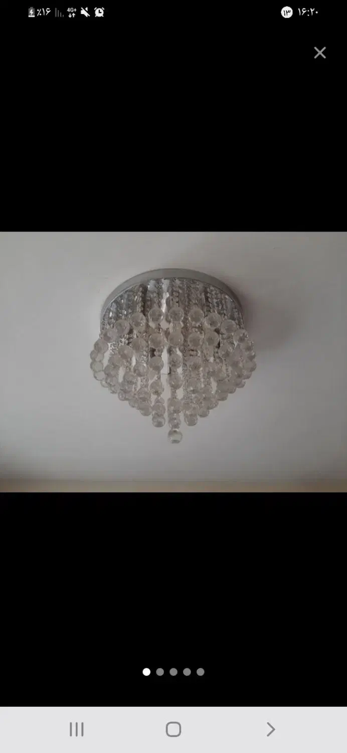 لوستر گرد|لوستر و چراغ آویز|تهران, آبشار|دیوار