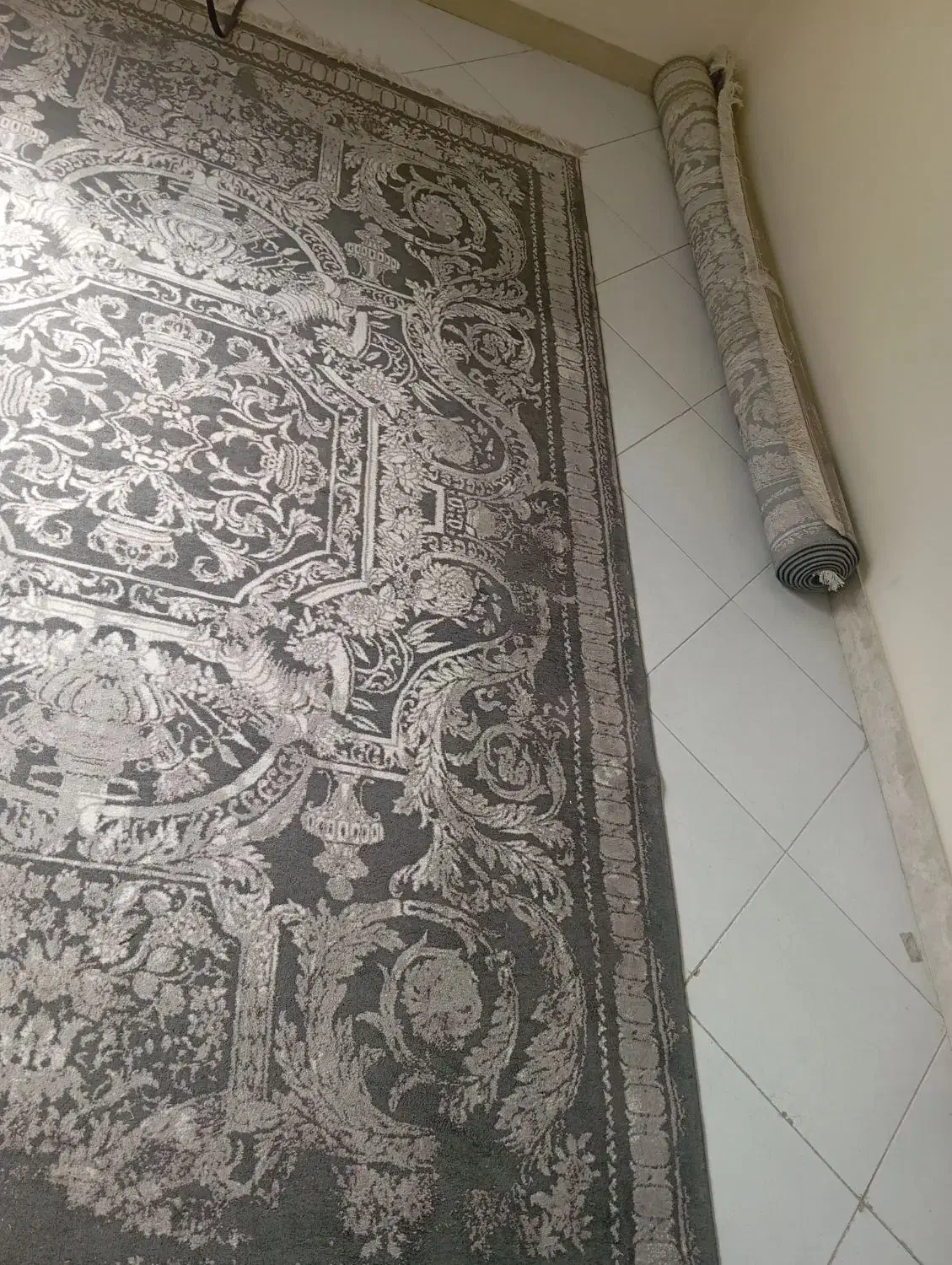 فرش ۶ متری پتینه ای|فرش|بومهن, |دیوار