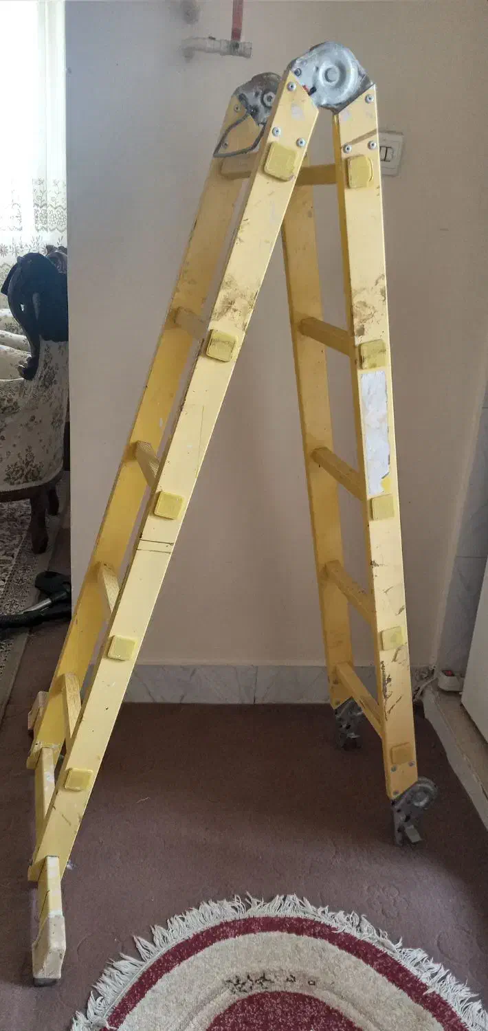 نردبان آلومینیوم تا شو|مصالح و تجهیزات ساختمان|فردیس, شهرک شهید حسینی|دیوار