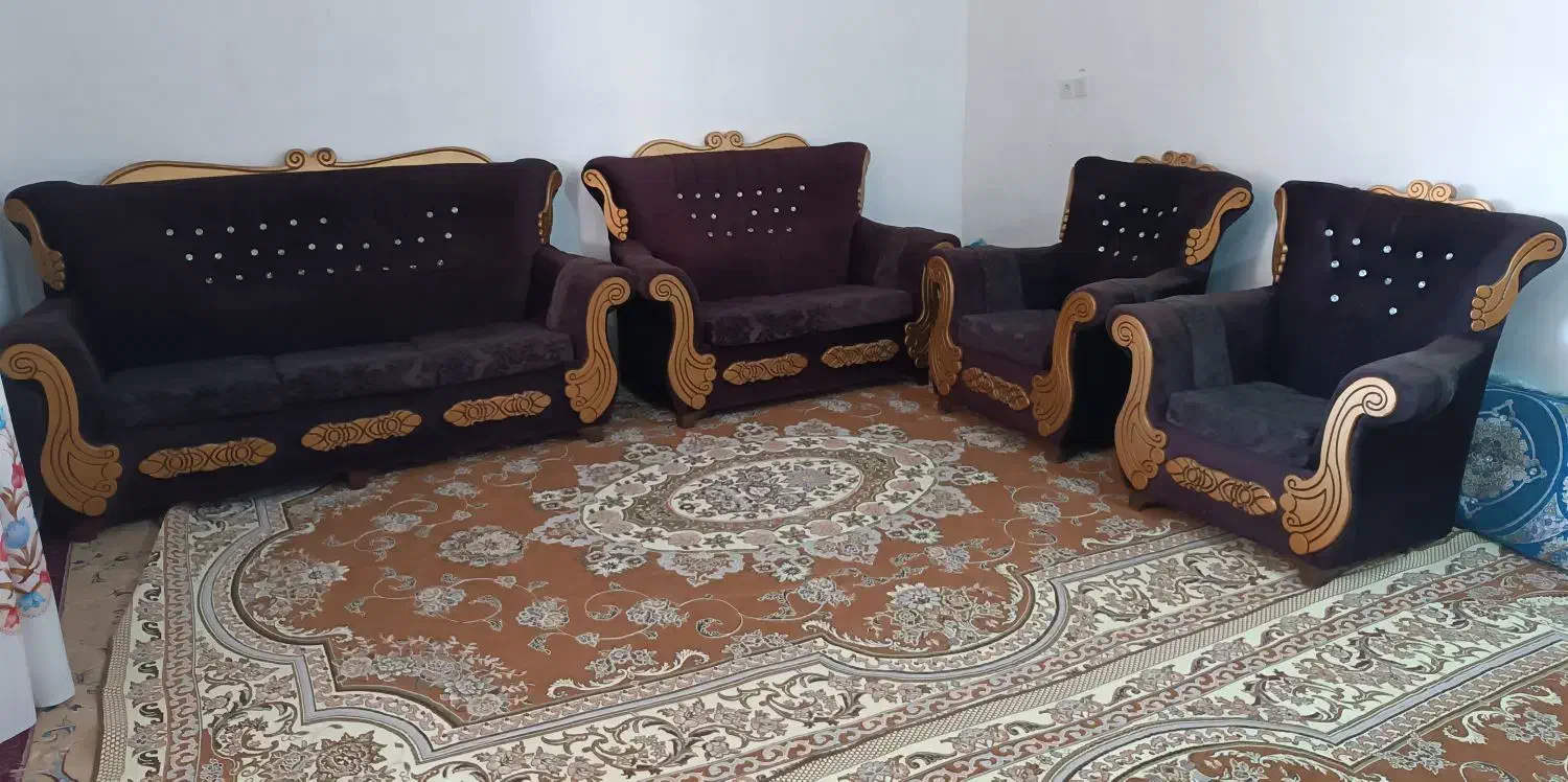 مبل ۷ نفره|مبلمان خانگی و میز عسلی|فارسان, |دیوار