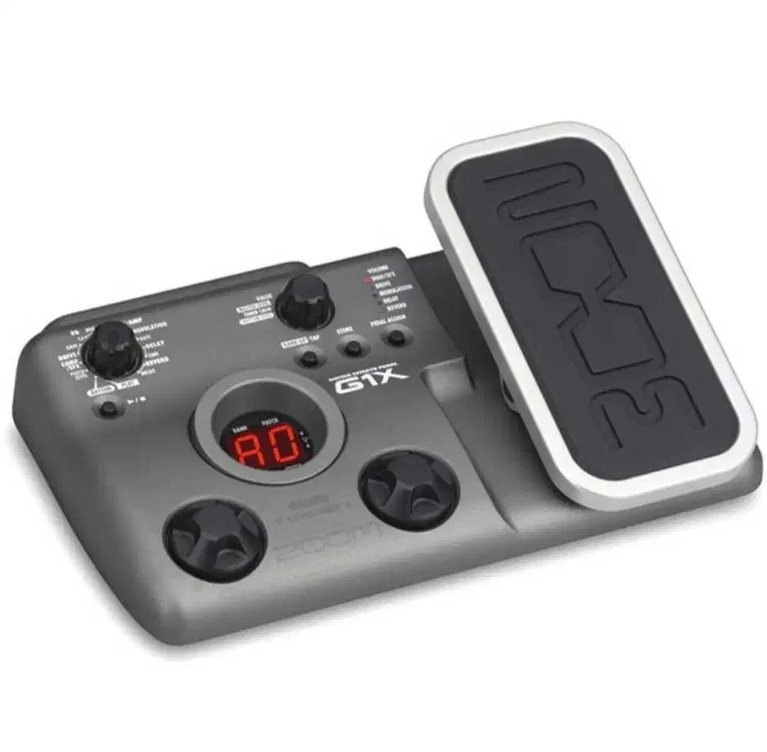مولتی افکت گیتار الکتریک ZOOM G1X|گیتار، بیس، امپلیفایر|بابل, |دیوار