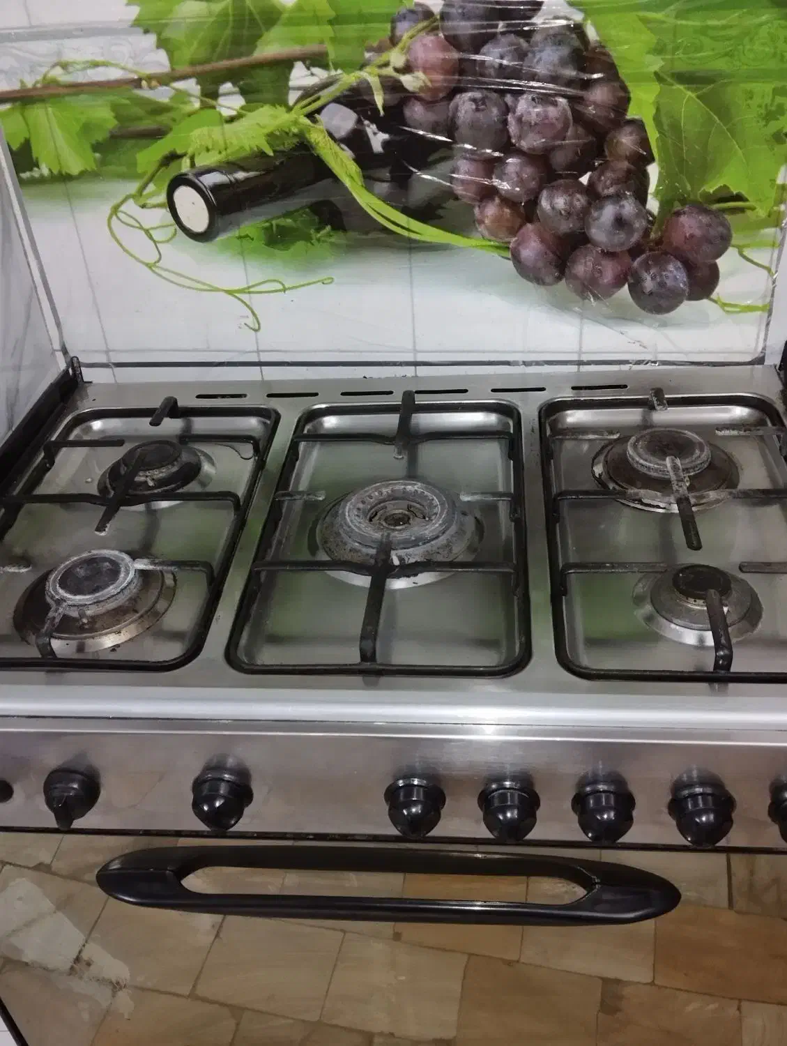 گاز فردار  استیل|اجاق گاز و لوازم برقی پختوپز|میبد, |دیوار