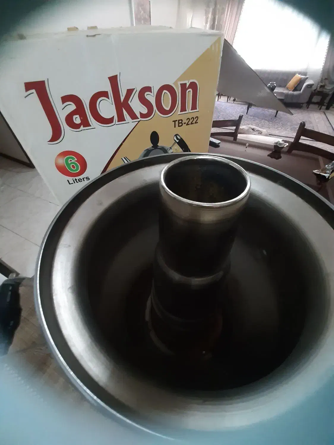 سماور گازی ۶ لیتری کاملا نو|سماور، چایساز، قهوهساز|کرج, گوهردشت|دیوار