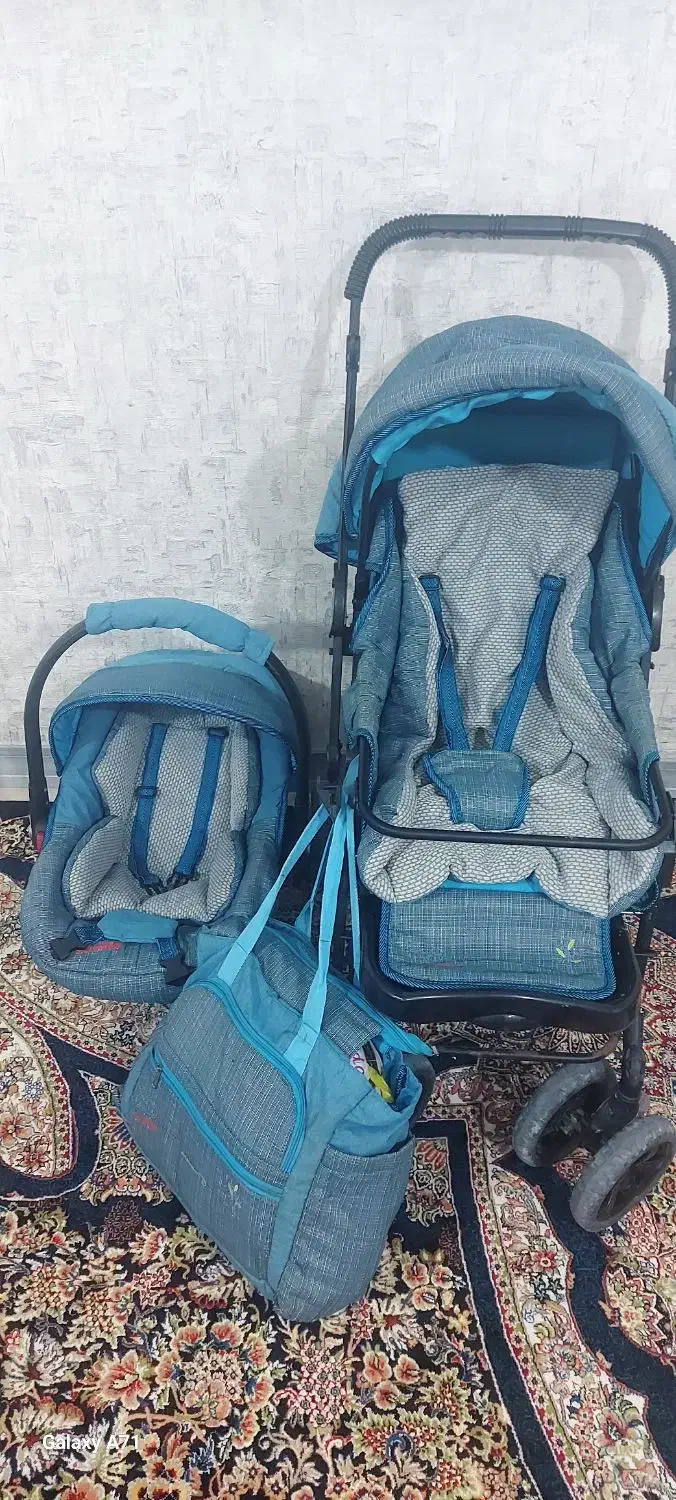 ست کالسکه روروک کریر و کیف|کالسکه و لوازم جانبی|بندر کنگان, |دیوار