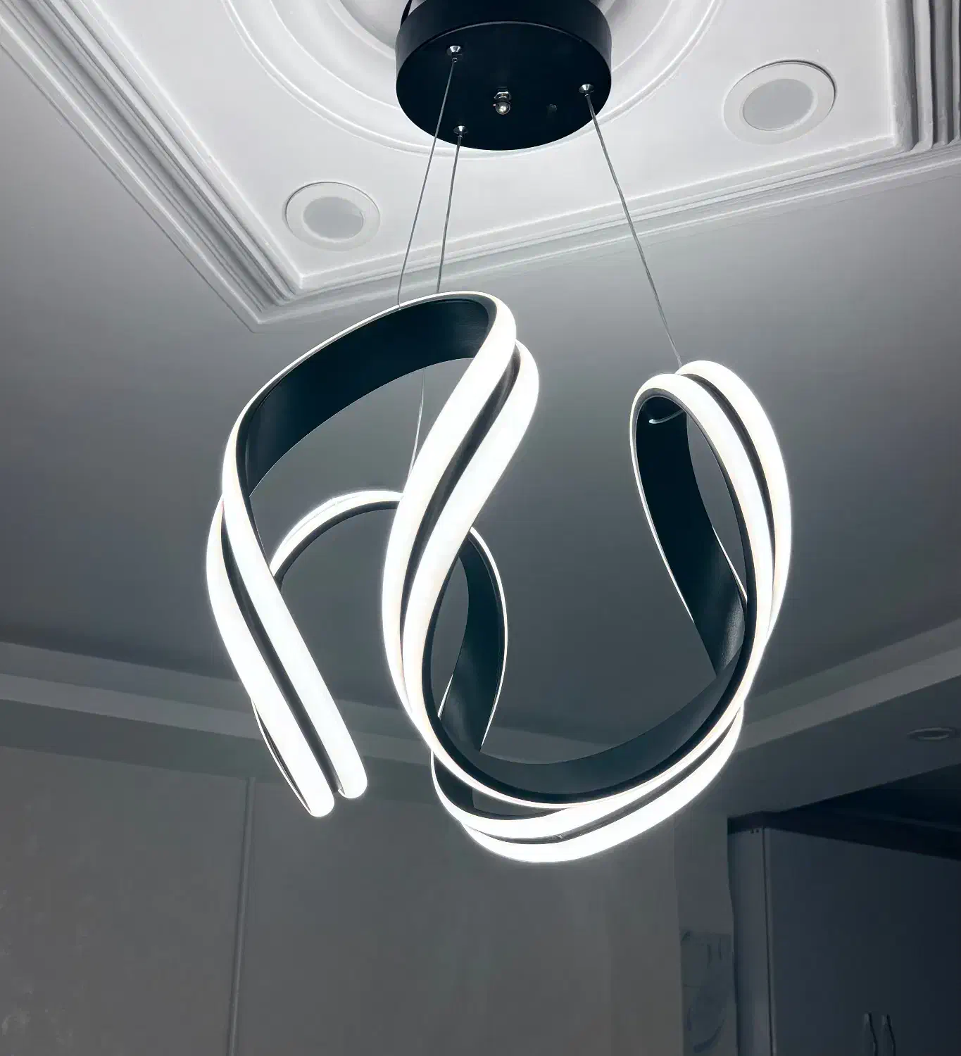 لوستر LED|لوستر و چراغ آویز|قزوین, |دیوار