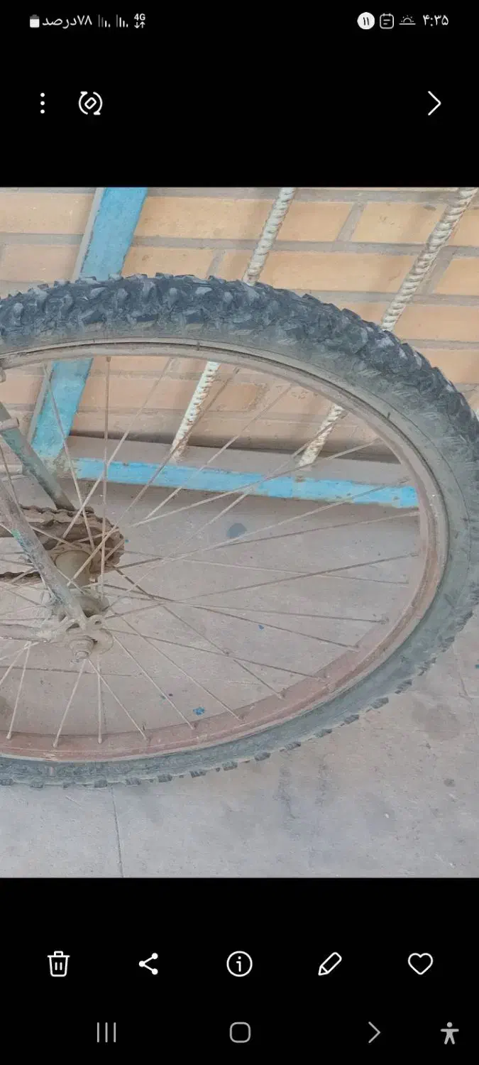 رینک تایر تیوپ سالم ۲۶|دوچرخه، اسکیت، اسکوتر|آبادان, |دیوار