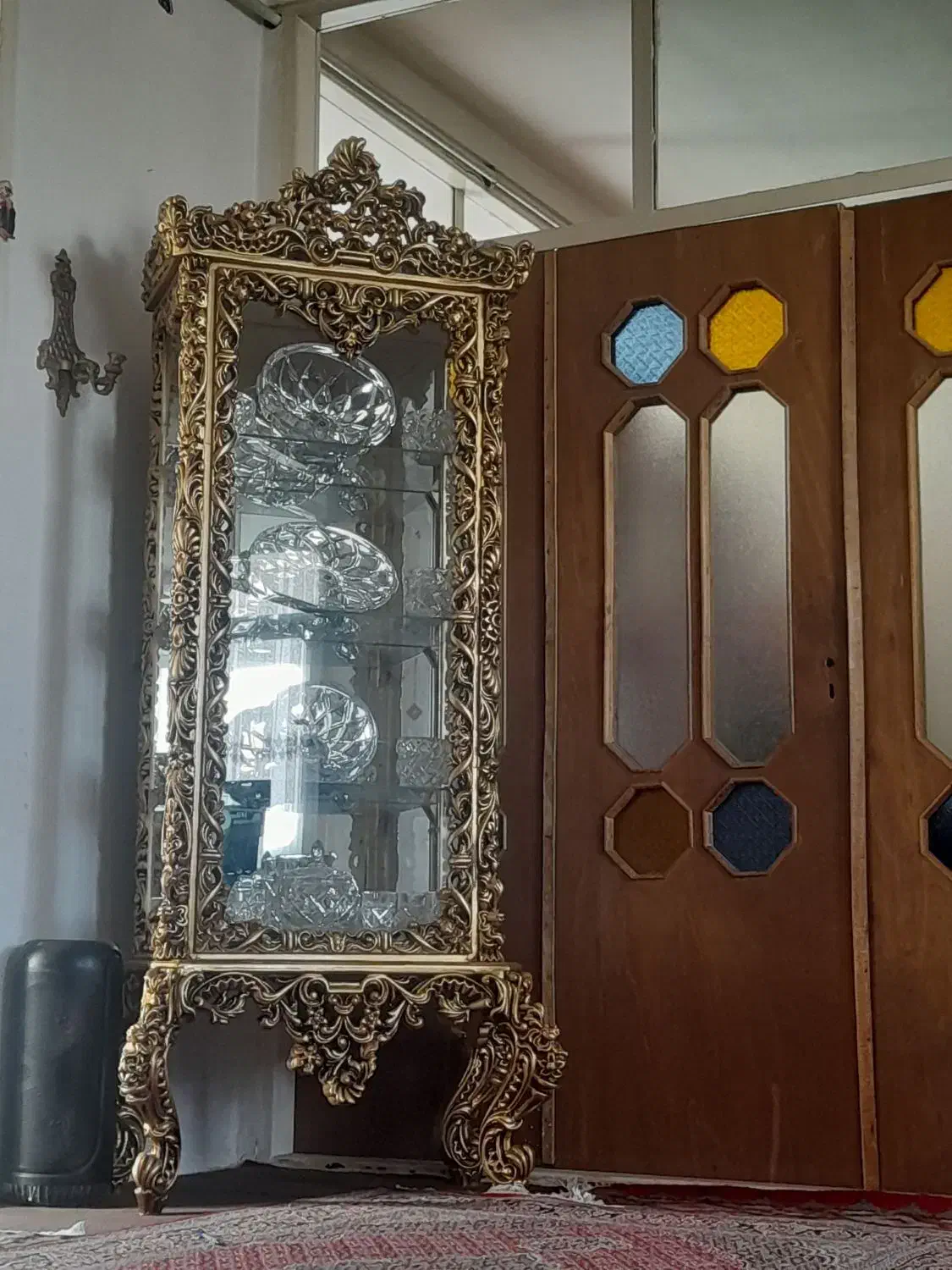 بوفه و اینه ایستاده|بوفه، ویترین، کنسول|زنجان, |دیوار