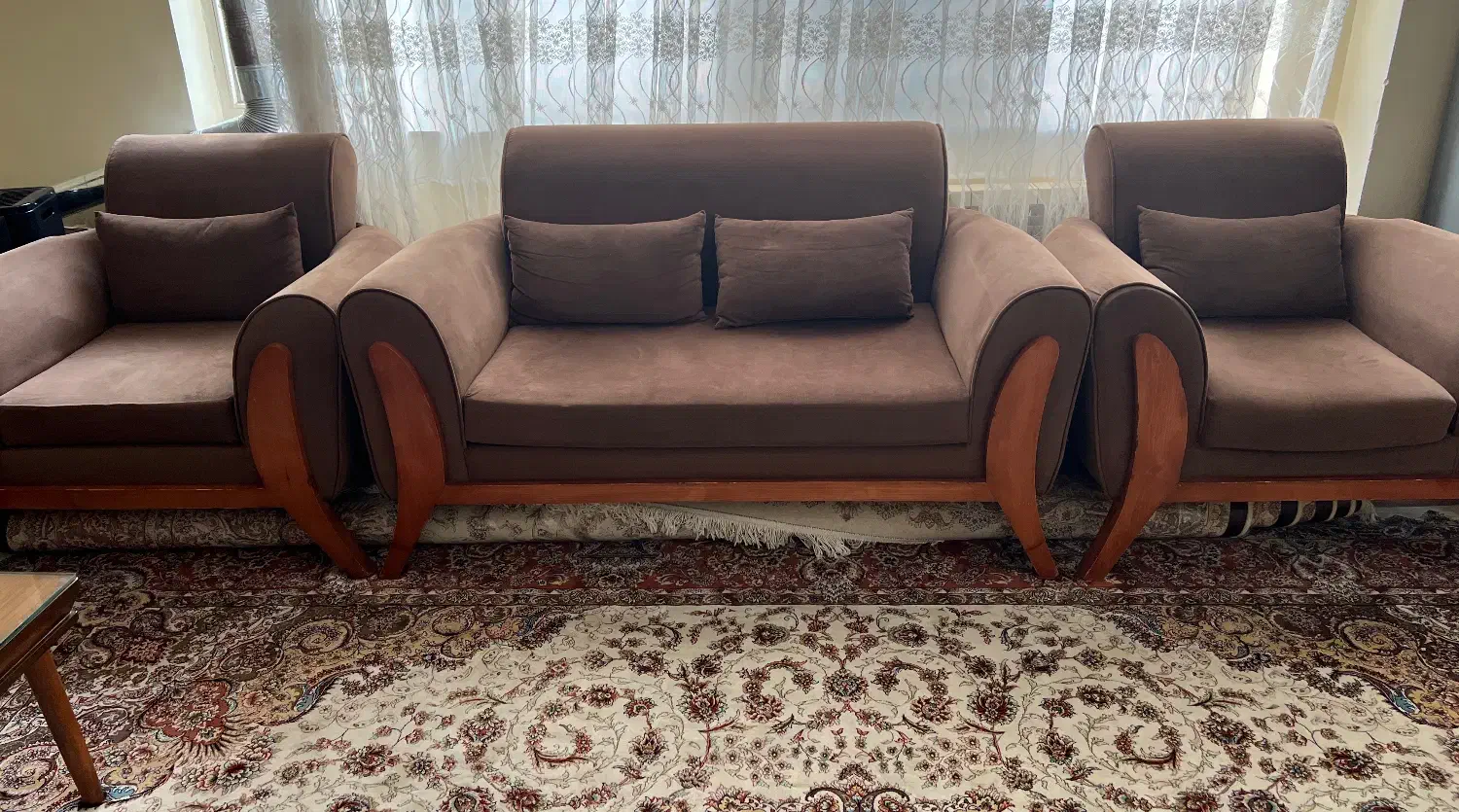 مبل ۷نفره|مبلمان خانگی و میز عسلی|بومهن, |دیوار