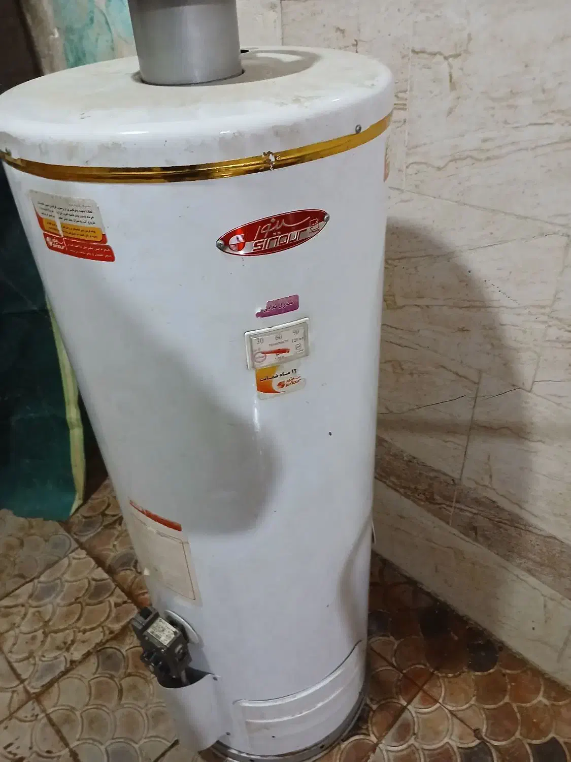 ابگرمکن مخزنی گازی نو نو|آبگرمکن، پکیج، شوفاژ|کارون, |دیوار