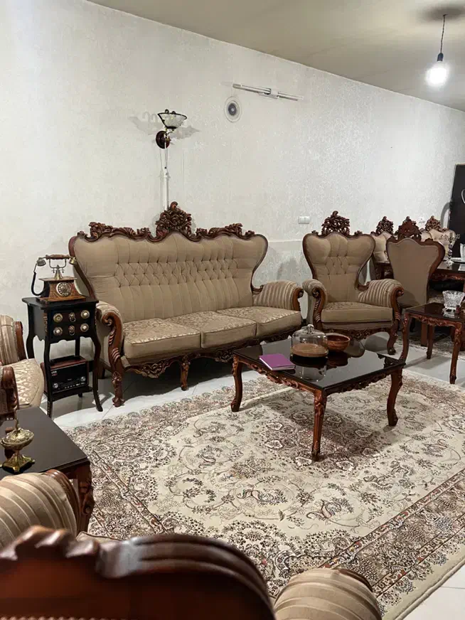 فروش مبل استیل کاملا نو|مبلمان خانگی و میز عسلی|احمدآبادمستوفی, |دیوار