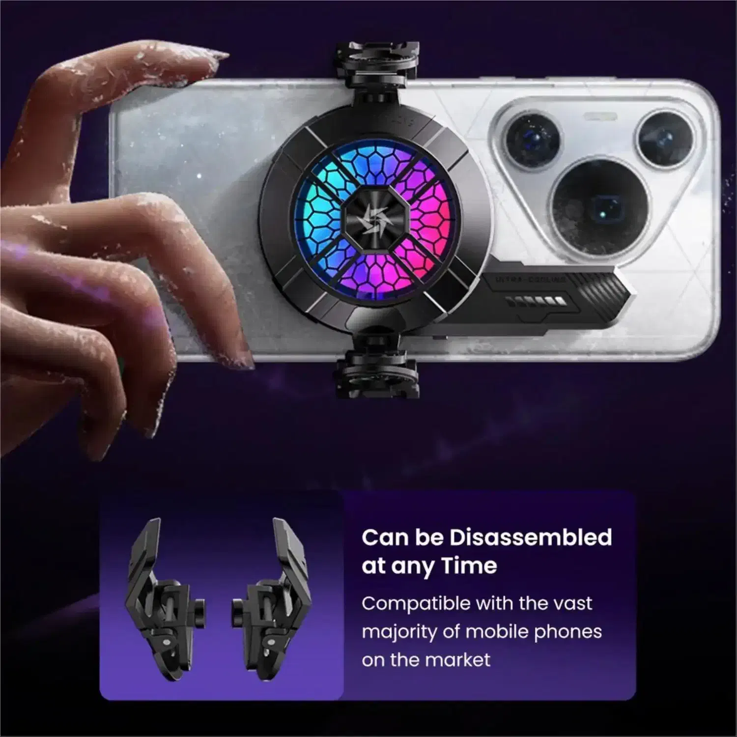 «فن خنک کننده ی رادیاتوری مدل SL33 نو و آکبند»|لوازم جانبی موبایل و تبلت|یزد, |دیوار