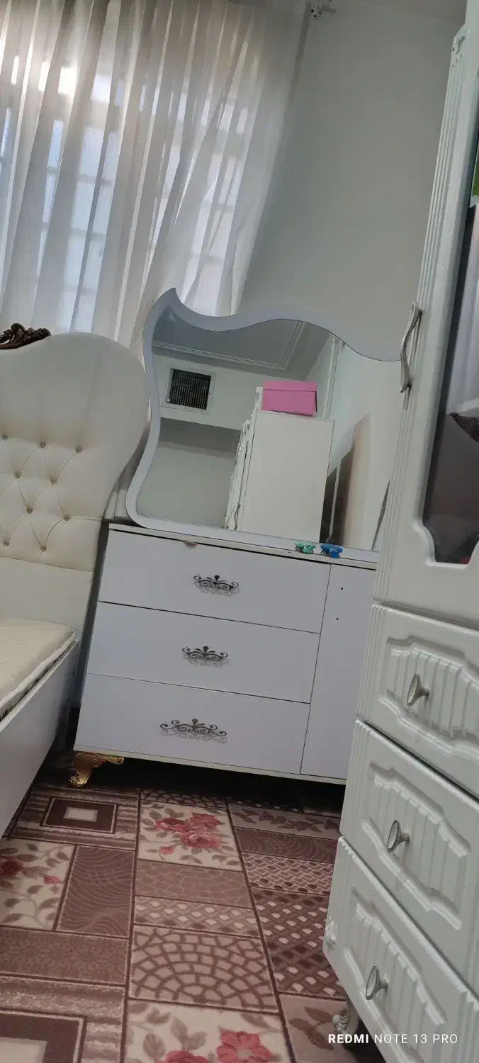 تخت دو نفره با تشک|تخت و سرویس خواب|دورود, |دیوار