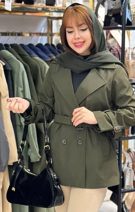 مانتو بارانی از سایز ۳۸ تا ۴۶|لباس|فشم, |دیوار