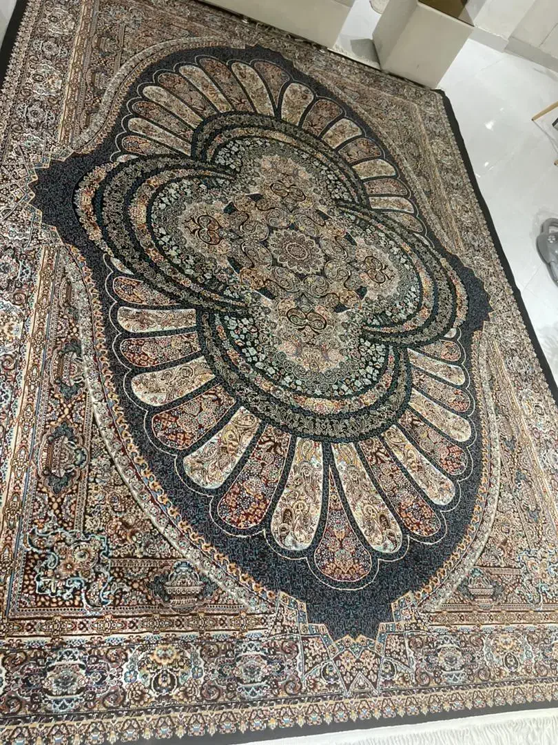 فرش ۹متری در حد نو|فرش|سنگر, |دیوار