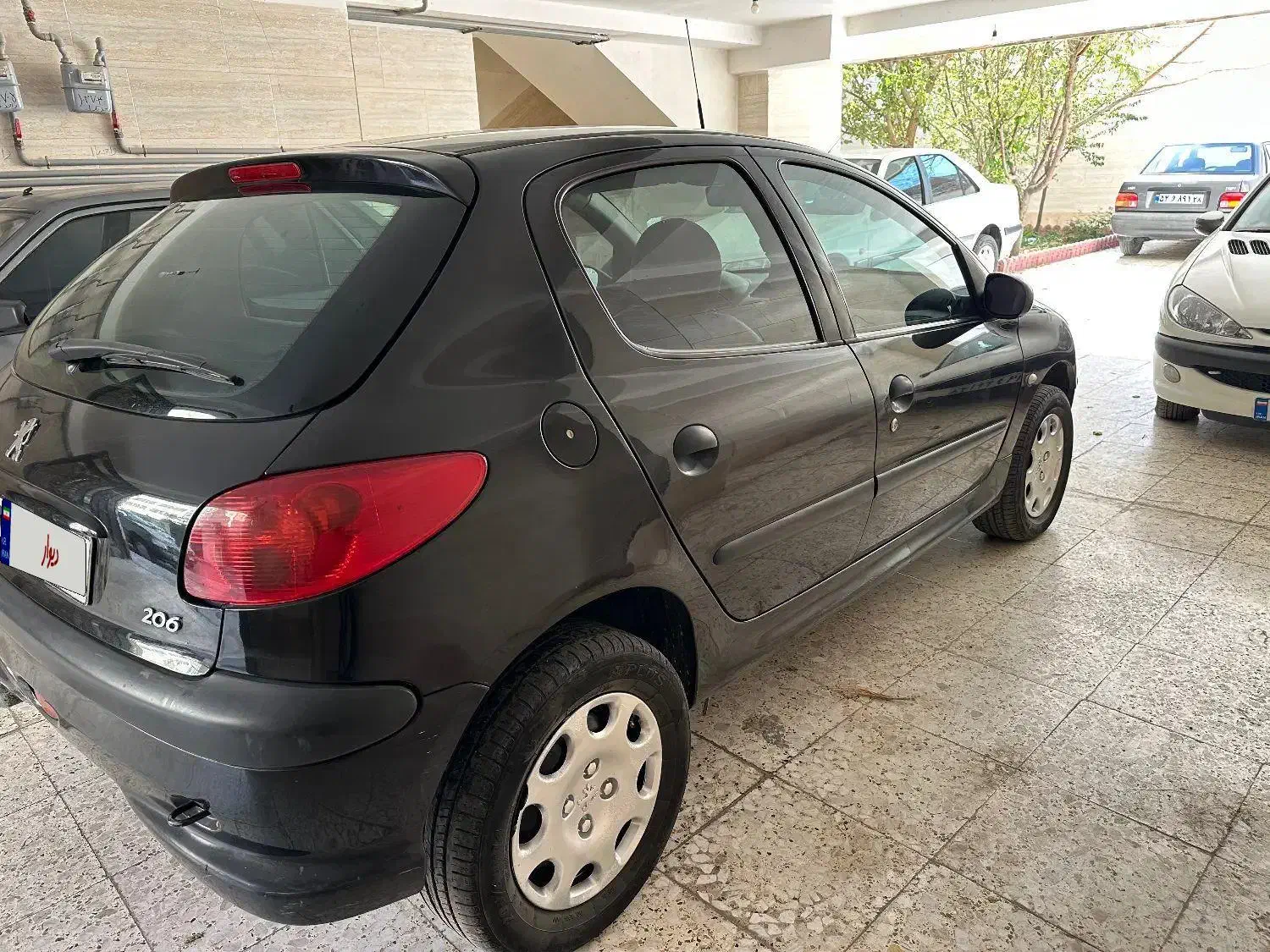 پژو۲۰۶ تیپ۲ مدل۱۳۹۱|خودرو سواری و وانت|تهران, وردآورد|دیوار