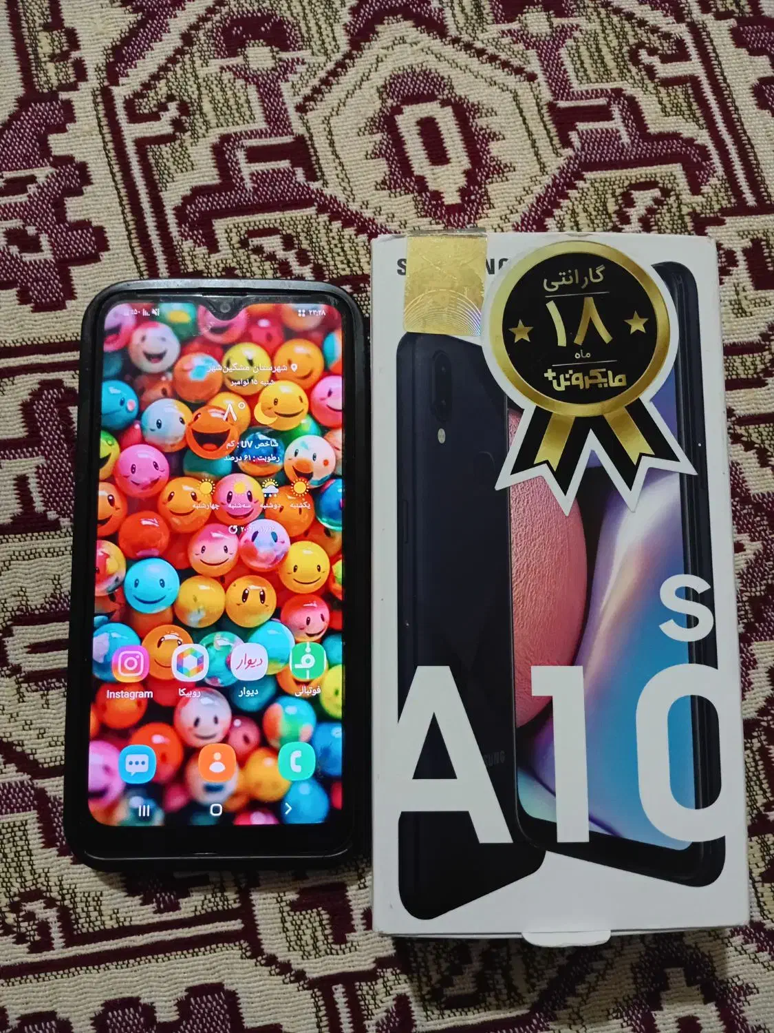 سلام گوشی a10s تمیز سالم|موبایل|مشگین شهر, |دیوار