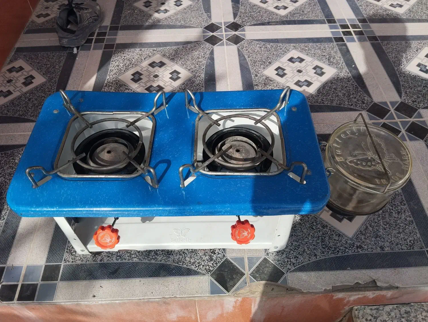 چراغ خوراک پزی قدیمی|کلکسیون اشیاء عتیقه|اهرم, |دیوار