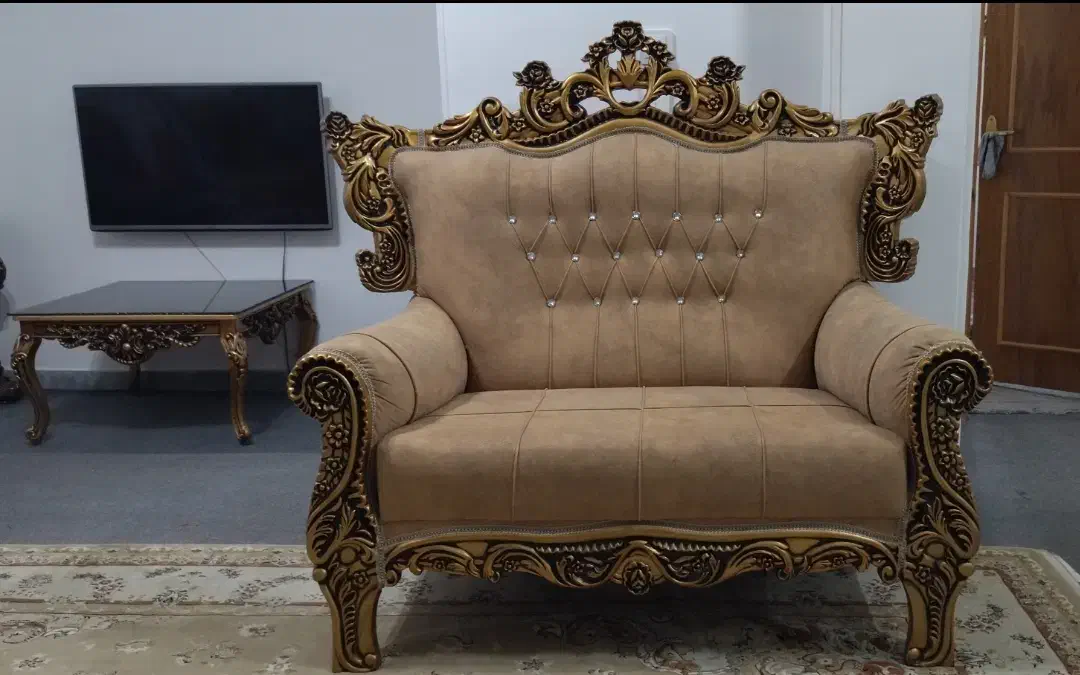 مبل نه نفره طرح استیل|مبلمان خانگی و میز عسلی|لاهیجان, کوی خزر|دیوار