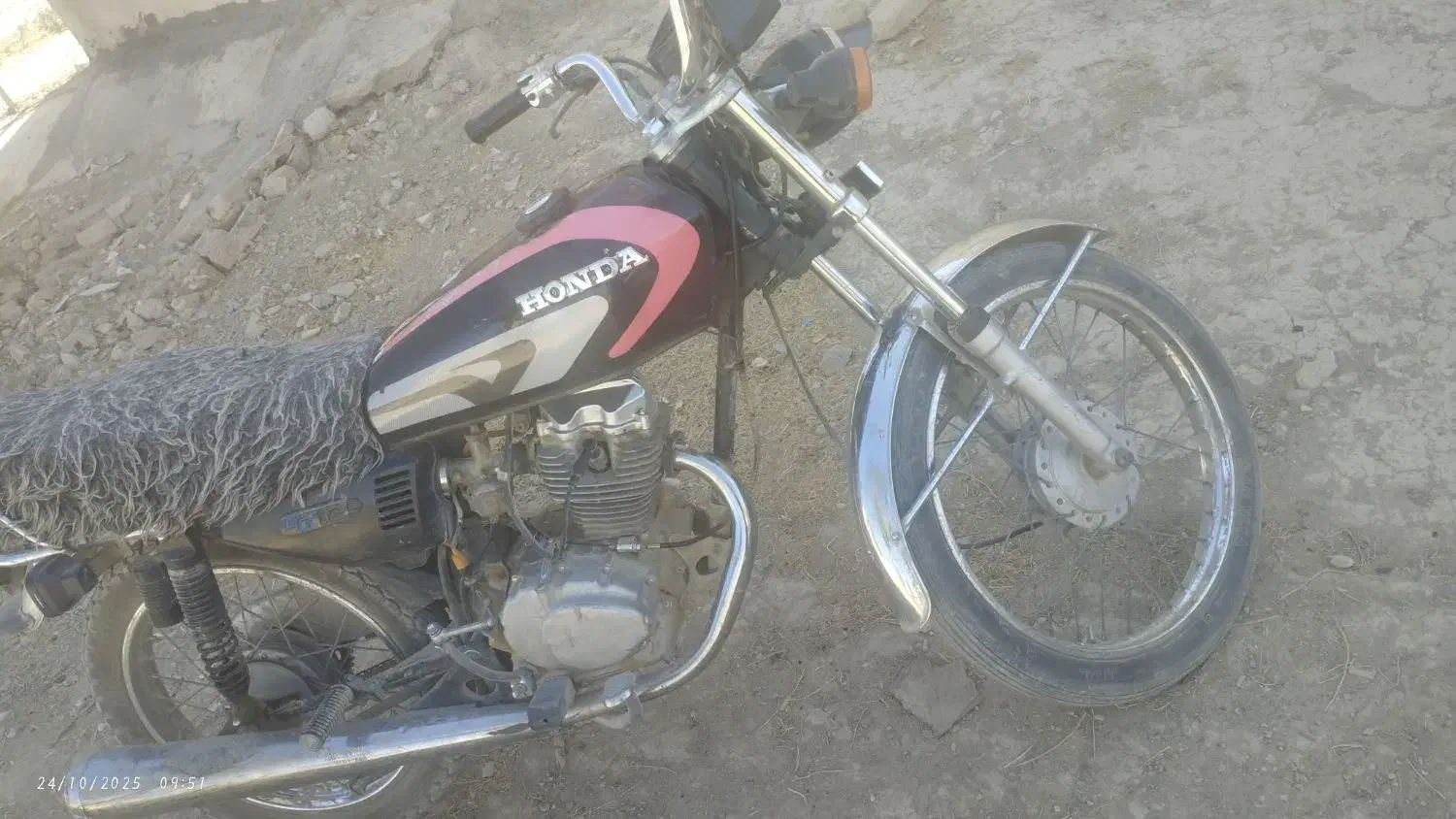 موتور مزایده 125|موتورسیکلت|نورآباد, |دیوار