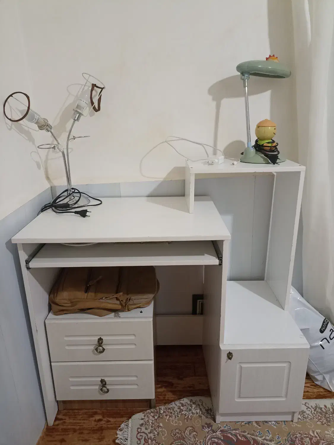 سرویس چوب نو جوان|تخت و سرویس خواب|شاهین دژ, |دیوار