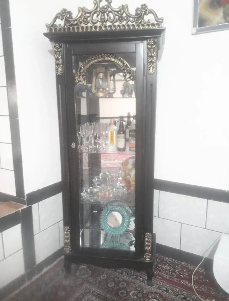 بوفه و ساعت ایستاده|بوفه، ویترین، کنسول|نورآباد ممسنی, |دیوار