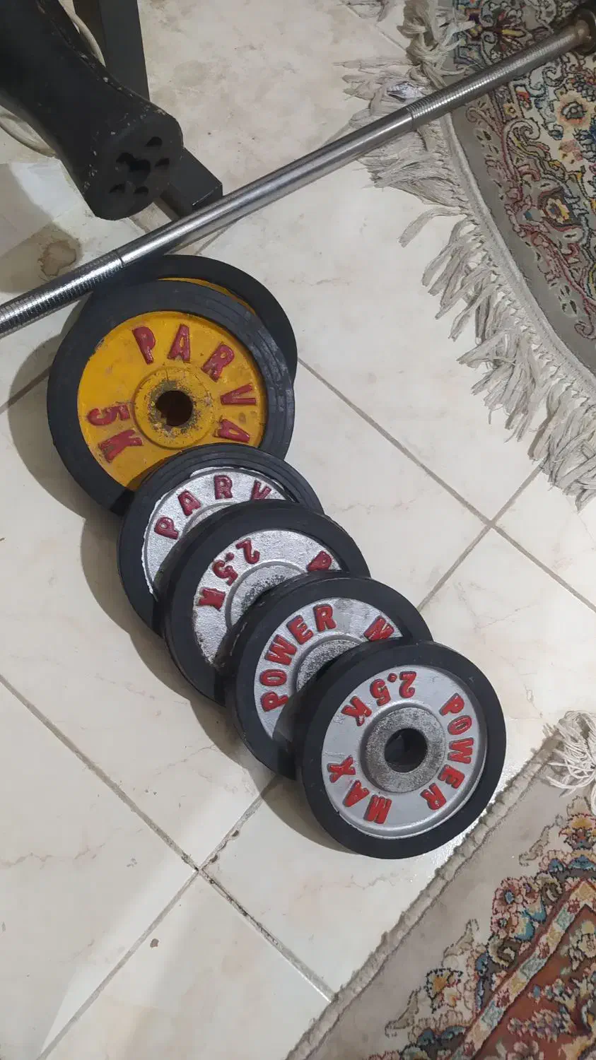 میزپرس چند کاره با میل و وزنه|تجهیزات ورزشی|محمدیه-قزوین, |دیوار