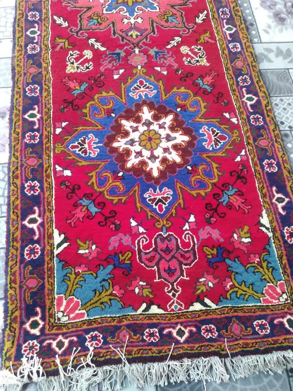 یک جفت کناره هریس نقشه|فرش|هریس, |دیوار