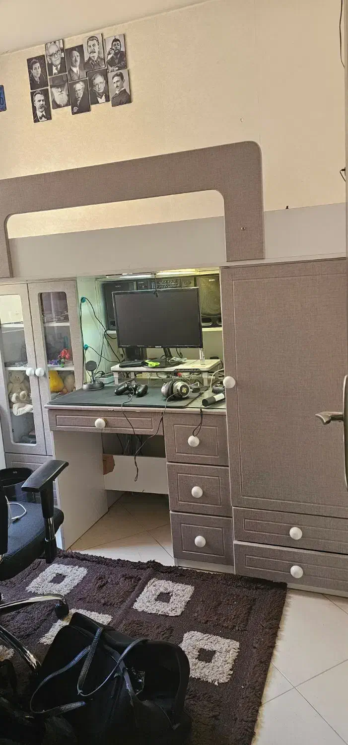 فروش ست کامل اتاق نوجوان سالم|تخت و سرویس خواب|تهران, شهرک استقلال|دیوار