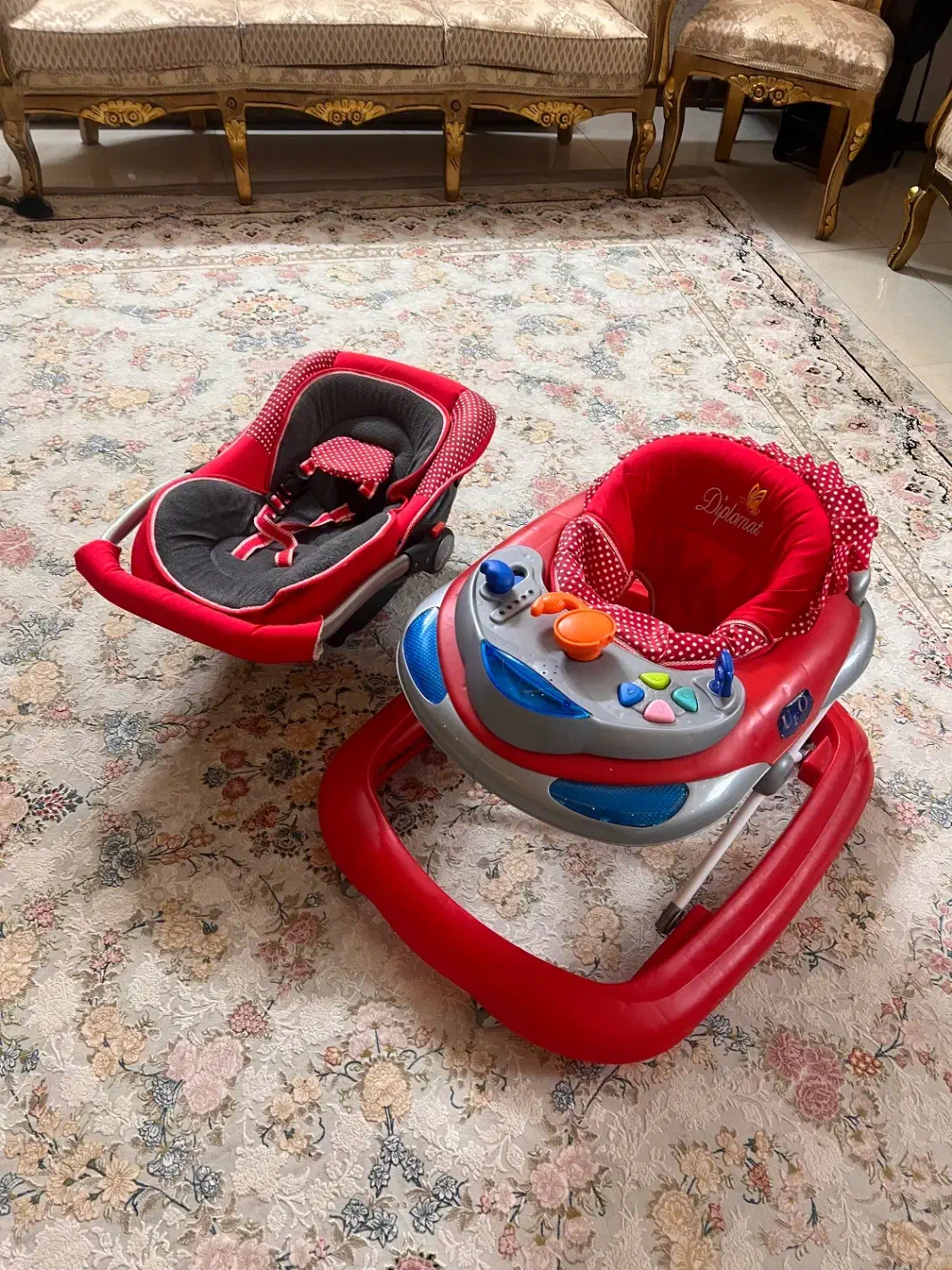 روروئک و کرییر و واکر کودک|کالسکه و لوازم جانبی|آمل, |دیوار