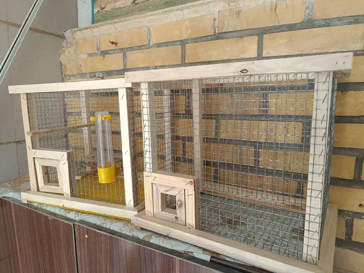 قفس پرنده|لوازم جانبی حیوانات|سمیرم, |دیوار