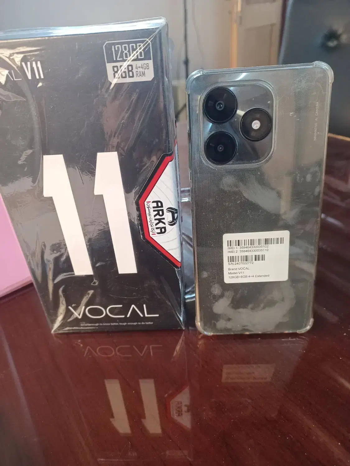 گوشی وکال V11|موبایل|مشهد, باغون آباد|دیوار