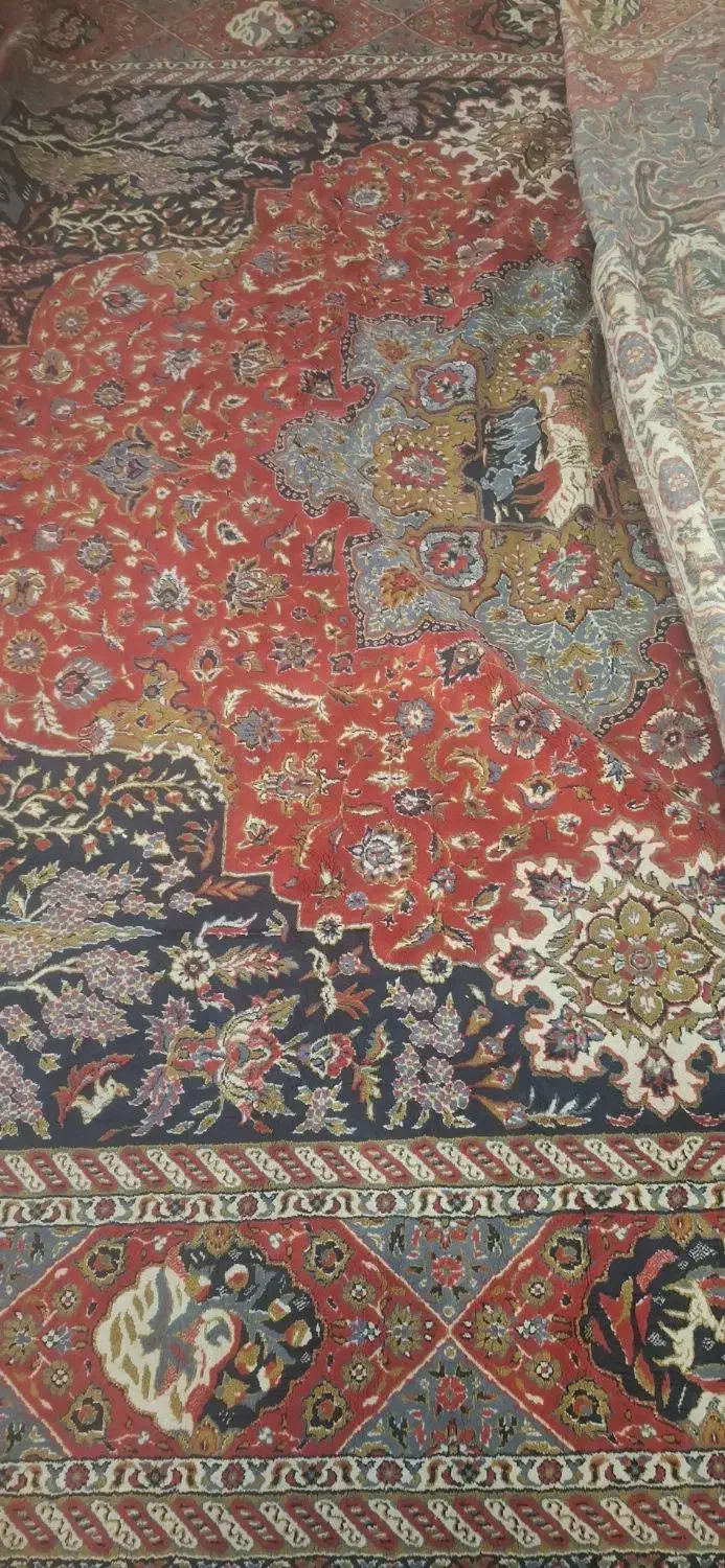 فرش 12متری سالم بدون سوختگی و پارگی|فرش|اصفهان, شاه پسند|دیوار