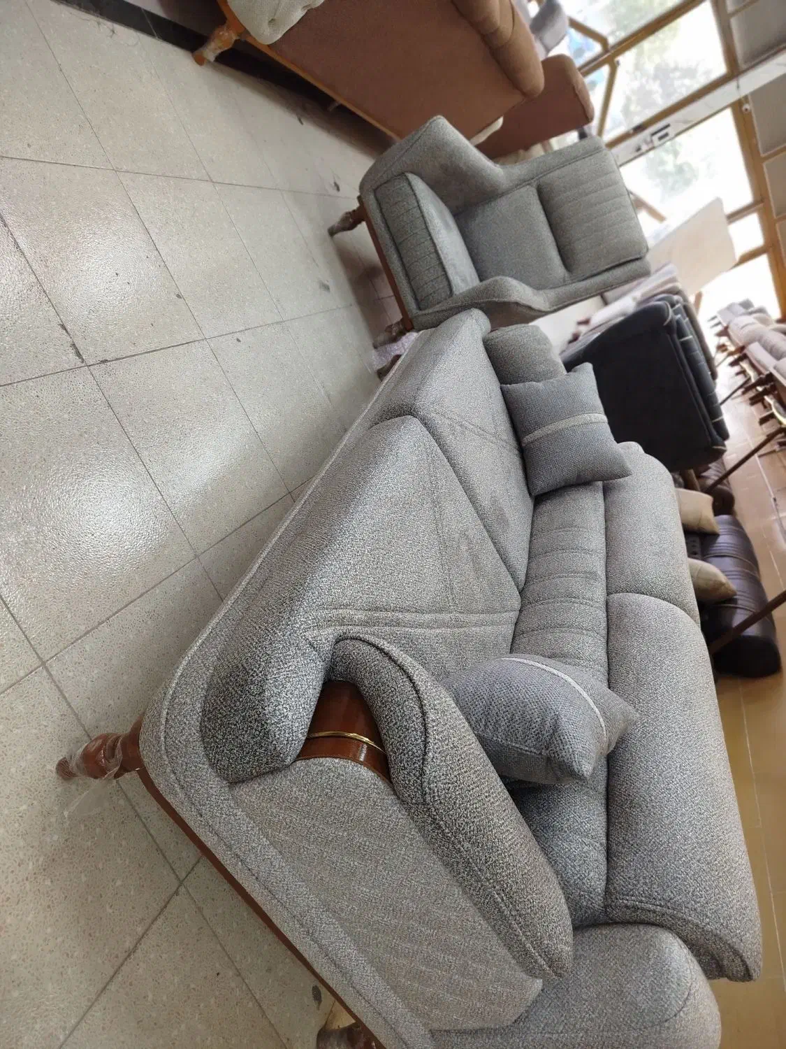 مبل شمس شرکتی اقساطی با ضمانت|مبلمان خانگی و میز عسلی|کرمانشاه, |دیوار