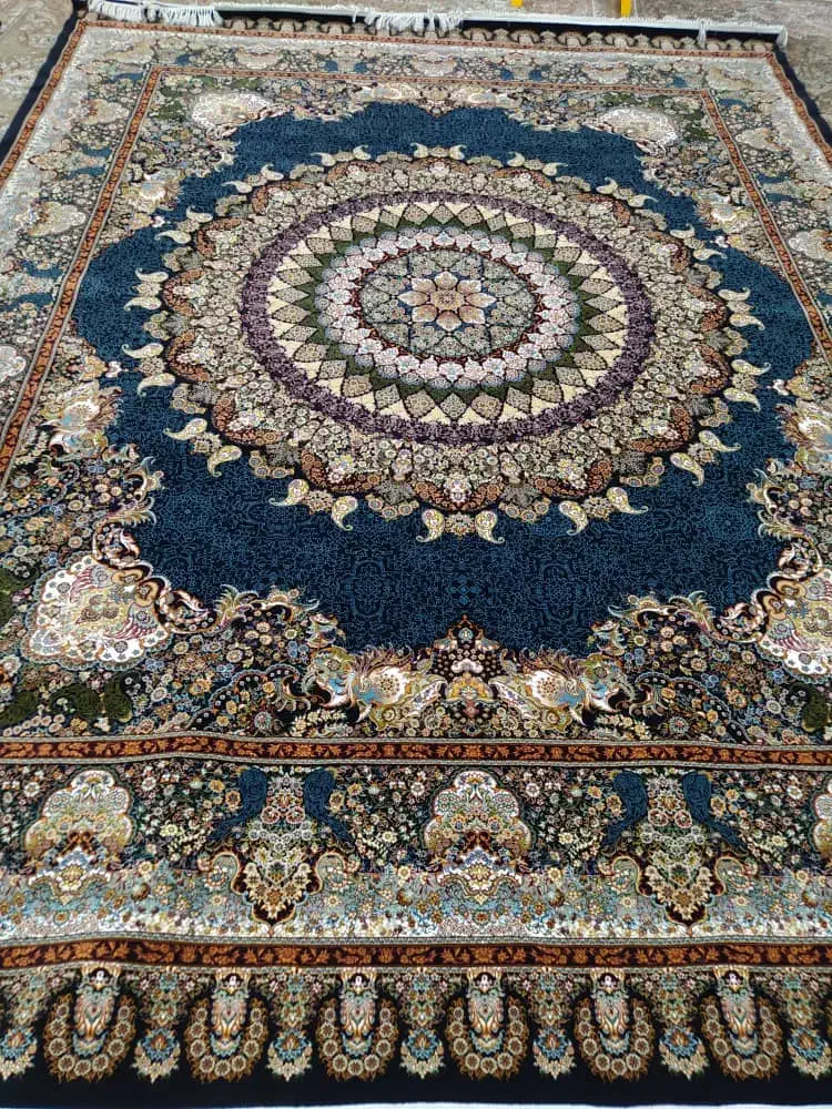 ۴ عددقالی ۱۲ متری ۱۰۰۰ شانه یلدای کویر کاشان نو نو|فرش|شوش, |دیوار