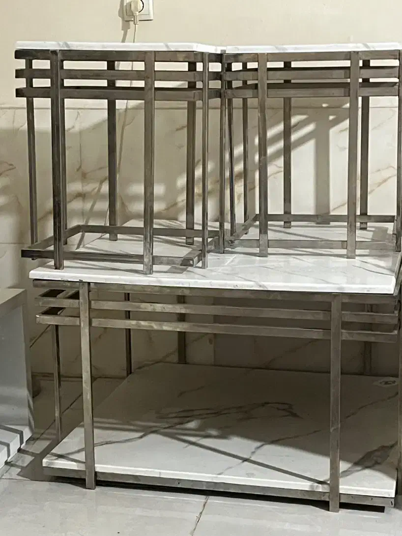 میز عسلی استیل|مبلمان خانگی و میز عسلی|تهران, سلیمانی|دیوار