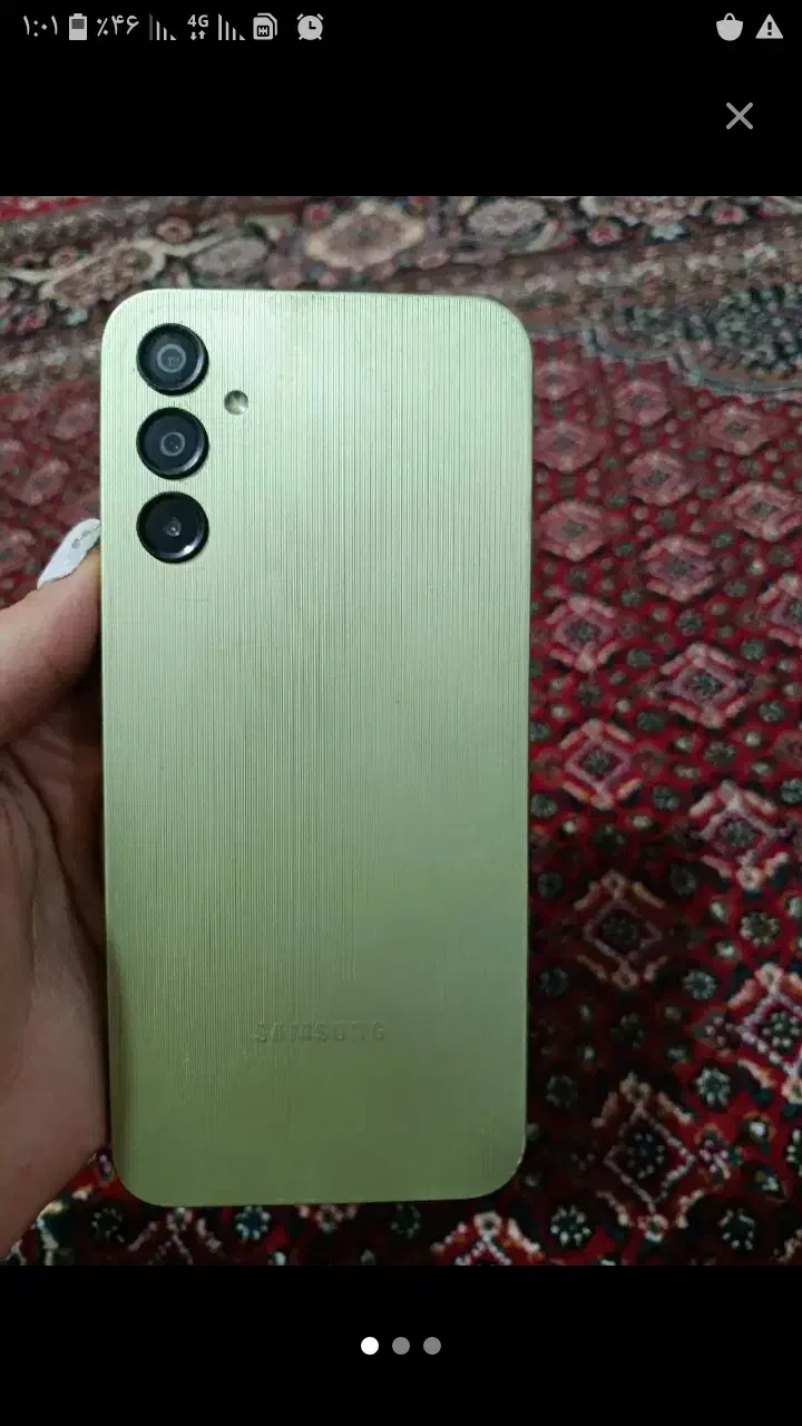 گوشی a24سبزرنگ سبزتقریبآفسفری اکلیلی|موبایل|تویسرکان, |دیوار