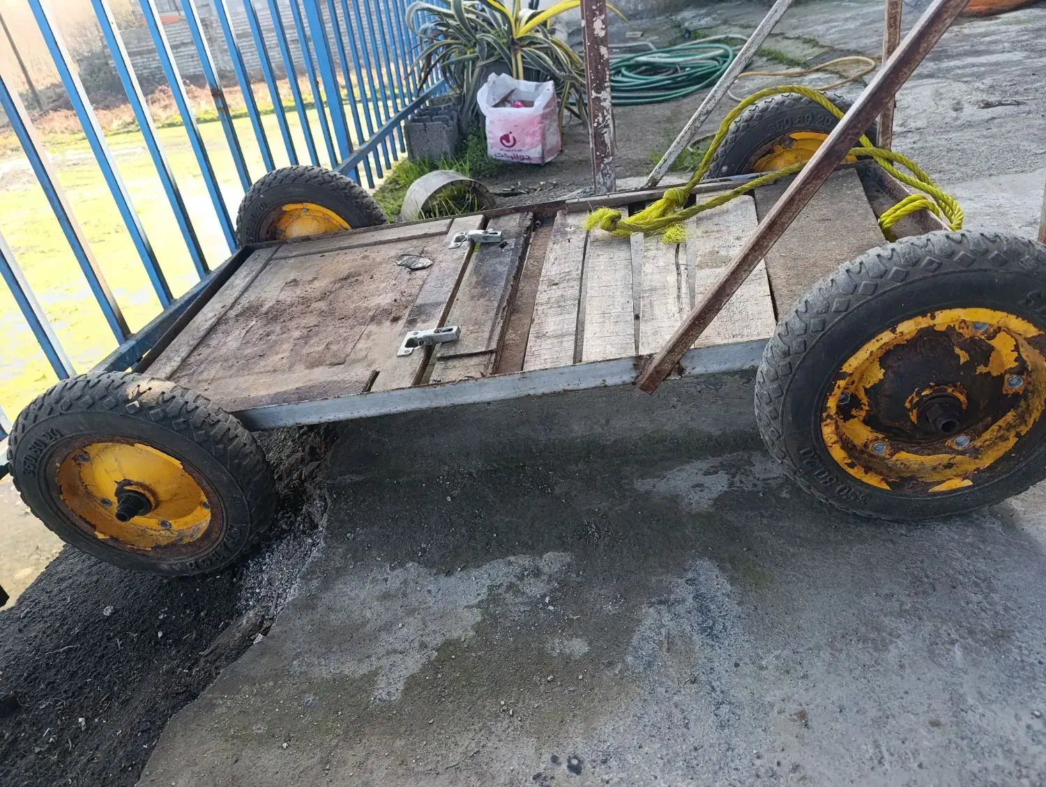 گاری چرخ بزرگ|ابزارآلات|لنگرود, |دیوار