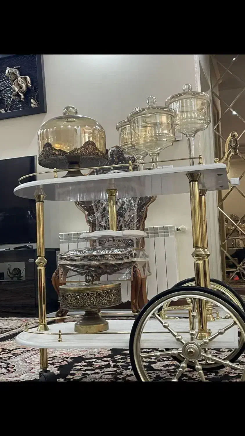 فروش وسایل دکوری چیده شده روی میز|صنایع دستی و سایر لوازم تزئینی|تهران, والفجر (افسریه)|دیوار